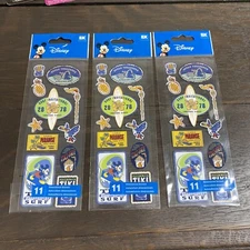 Lot of 3 Disney EK Success Mickey Mouse Stickers Hawaiian Holiday Skool Craze