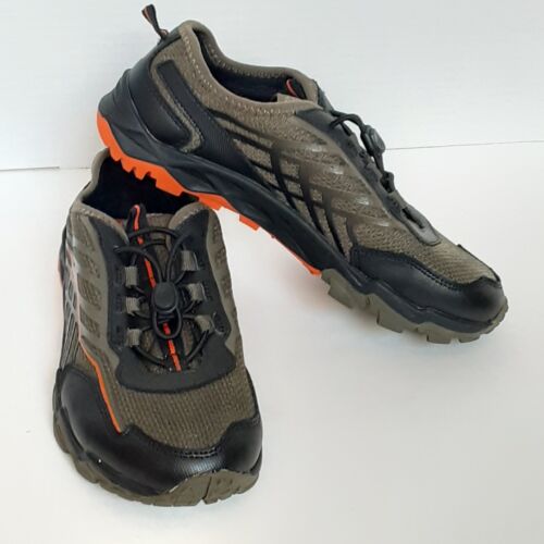 Merrell Boys Hydro Run Shoes Size 3.5 W  Army Green Sneakers Hiking (No Insoles) - Picture 1 of 10