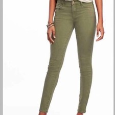 Zara Green Trafaluc Skinny Denim Jeans  NWT  2 