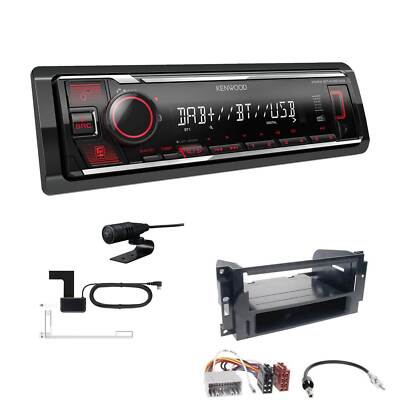 Kenwood KMM-BT408 DAB+ 1-DIN Auto Radio Bluetooth für Dodge Caliber 2006-2010