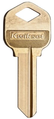 JJJ〜★ Kwikset 83382-002 40083 Brass Key Blank - Door Lock