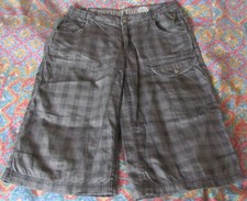 Cargo-Shorts Gr. 164, Here+There C&A®, braun kariert.