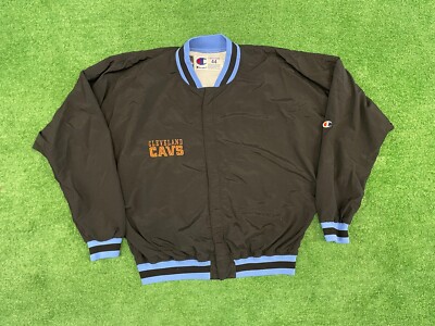 Champion Nba Cleveland Cavaliers Jacket Size 44 VINTAGE Authentic Pro Cut retro