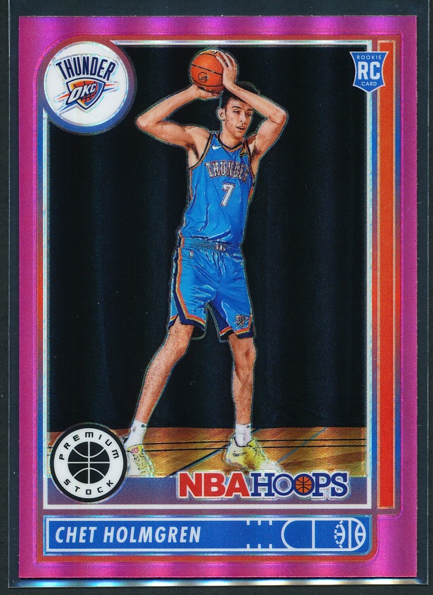 Chet Holmgren 2022-23 Panini NBA Hoops Premium Stock Pink Prizm