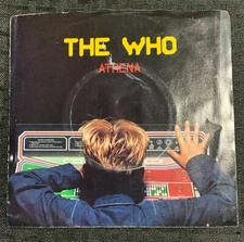 1982 The Who – Athena 7" EX/VG Warner Bros. Records – 7-29905