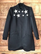 Morgan Clifford Black Stars Embroiled Jacket. Size Xs