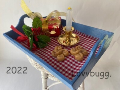 St Lucia Tray by LOVVBUGG  '22 Repro Kirsten Swedish for 18 American Girl Doll
