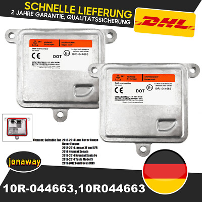2x Xenon Scheinwerfer Steuergerät Für Ford Focus Jaguar 10R-044663 10R044663 DE