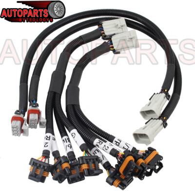 For LS1 LS6 LSX Ignition Coil 2558948 D580 Pack Relocation Kit Harness Extension