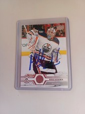 Mikko Koskinen Signed Upper Deck Signature Auto Autograph Edmonton Oilers 