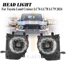 Headlights Projector assembly LED DRL For Toyota Land Cruiser LC76 LC79 2024+