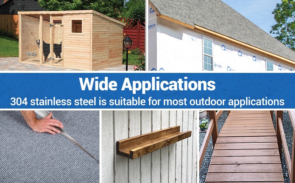 10,000-60,000PCS meite 18 Gauge Finish Brad Nails 3/4" - 2" Length 304 Stainless