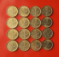 LOTTO DI 16 MONETE DA 20 LIRE 1985 [N450]