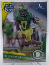 2023 Bowman University U Chrome 1st #153 Bucky Irving Oregon