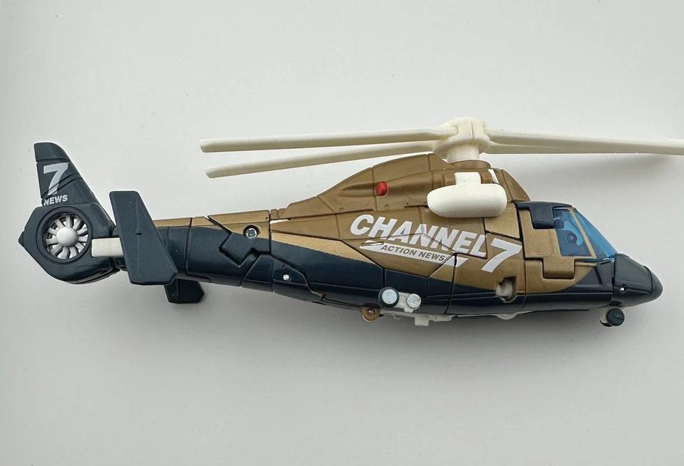 Hasbro Transformers Revenge of the Fallen Helicopter Blaze Master Channel 7 2008 Foto 3 de 4