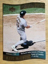 1997 Upper Deck Memorable Moments #A7 Mark McGwire