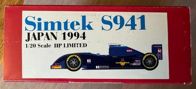 Studio 27 1/20 Simtek S941 Japan 1994 Resin Kit - NEW w/ Simtek blue Zero Paint