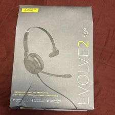 Jabra Evolve2 30 SE HSC141 Black USB-A Noise Cancelling Stereo Headset Unopened