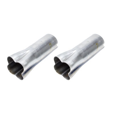 PATRIOT EXHAUST Formed Collectors - 1pr 1-3/4in x 3-1/2in- H7682
