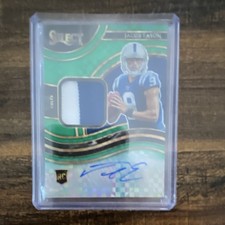 2020 Panini Select Jacob Eason Rookie Patch Auto /5