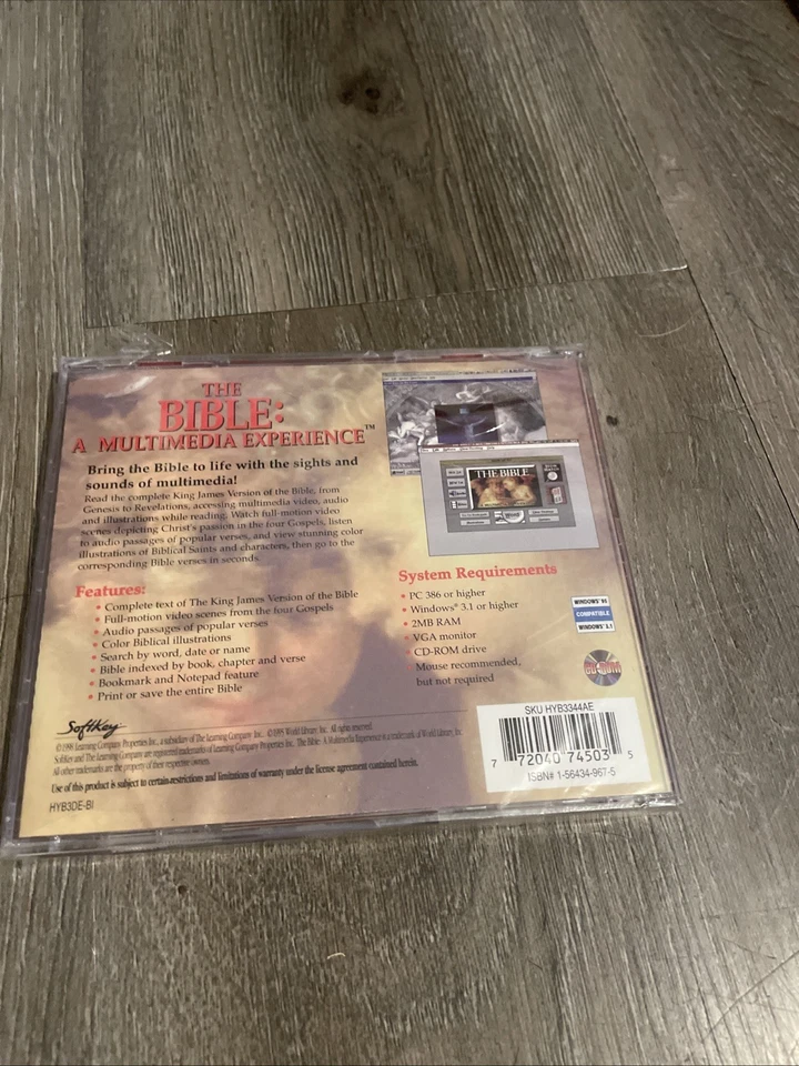 The Learning Company The Multimedia Bible - Image 2 of 2