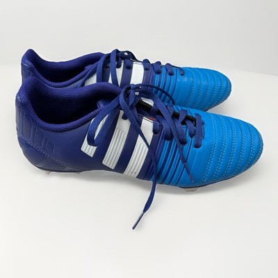 Adidas Nitrocharge 4.0 Soccer Cleats Purple White Blue Mens Size 7.5