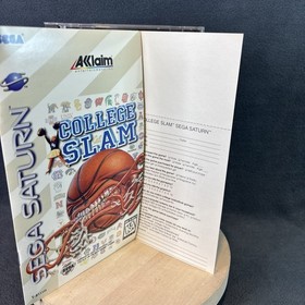 SEGA Saturn - College Slam - Complete/CIB w/ Reg Card - Refurbished, Excellent