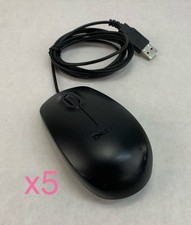 Dell MS111-P USB Wired Mouse Lot of 5 