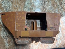 VINTAGE KENNER STAR WARS 1979 REMOTE CONTROL SANDCRAWLER INCOMPLETE W/ ELEVATOR