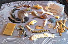 Junk Drawer Oddities Lot Cabinet of Curiosities Trinkets Craft Weird Display