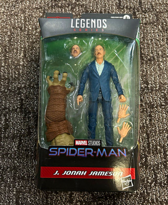 Hasbro Marvel Legends Series Spider-Man J. Jonah Jameson Figure Unopened