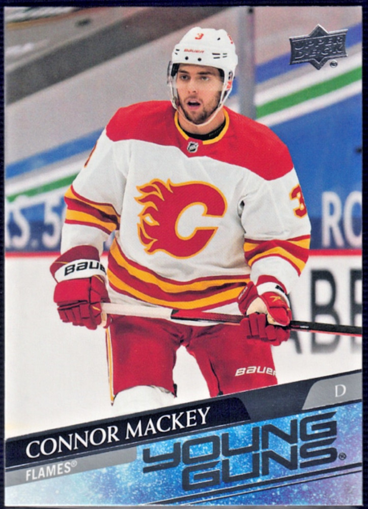 2020-21 Upper Deck Extended Series #707 Connor Mackey Young Guns Rookie b