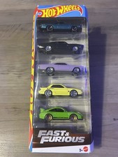 Hot Wheels Fast And Furious Lot Of 5 Vehicles Gift Set