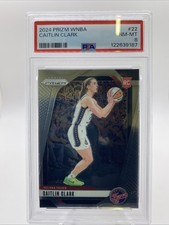 2024 PANINI PRIZM WNBA #22 CAITLIN CLARK PSA 8 RC- Fever 🔥