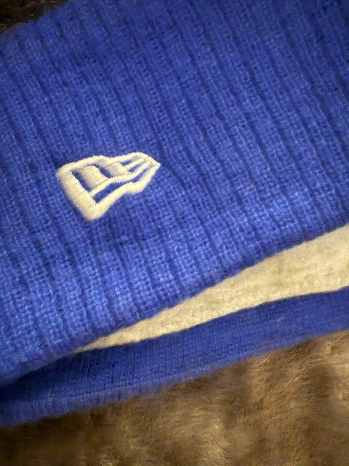 2023 NFL Historic On Field Buffalo Bills New Era Knit Beanie Hat NWOT RARE - Image 4 of 4