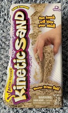Spin Master Kinetic Sand Squeezable Play - 2 Pounds Sand Brown Open/Never Used