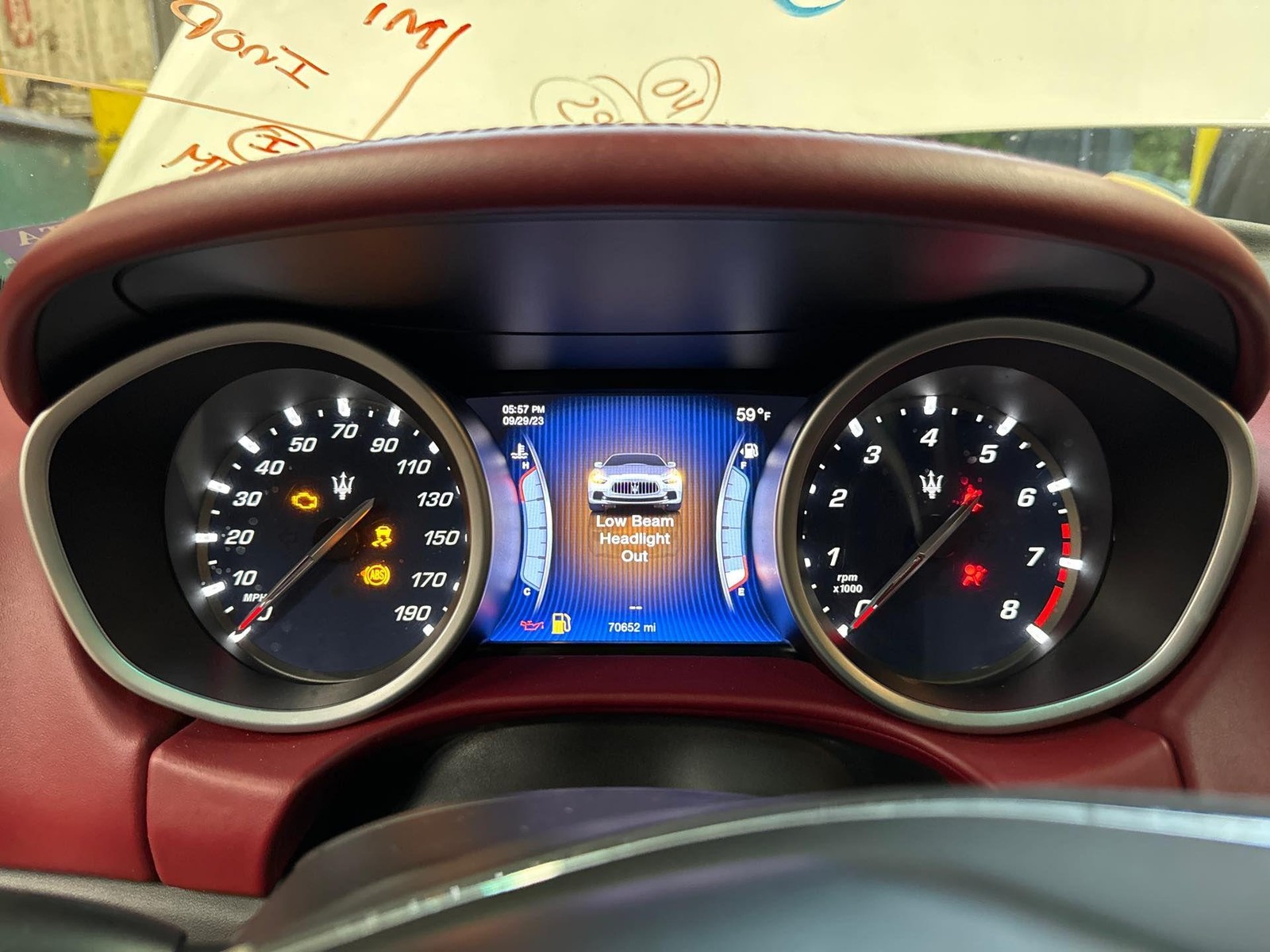 Speedometer MASERATI GHIBLI 14