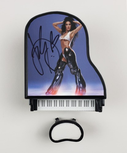 Katy Perry Autographed Signed Custom Toy Mini Piano 143 ACOA