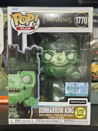 Funko Plus Lord Of The Rings #1770 DUNHARROW KING LE 1/9500 GITD GLOW POP!