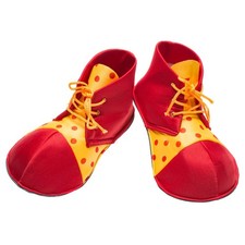 Clown Shoes Unisex Performance Small Size Halloween Birthday Holiday Party Prop