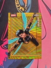 2026 Topps Chrome Marvel Comics WASP #194 Gold Wave Refractor /50 🔥