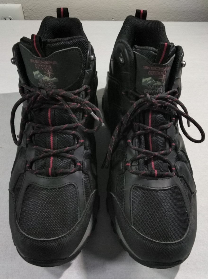 Relodge 204076 Mens Black Leather Hiking Boots Exc