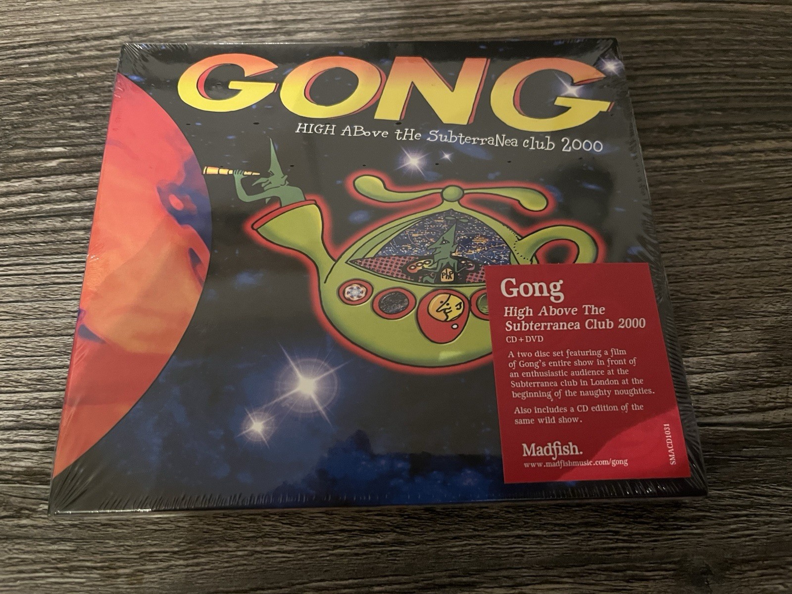 Gong - High Above The Subterranea Club 2000 - CD X 2 (2015) Prog Rock Psych