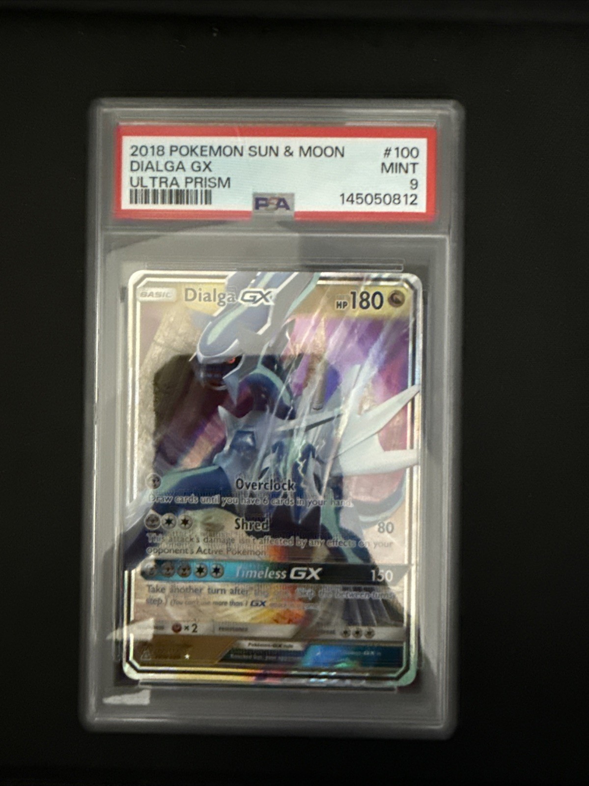 Dialga GX 100/156 Sm-Ultra Prism Holo