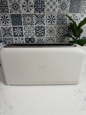 Bella 2 Slice Slim Toaster T30184 900W Cream Beige Compact Tested Working
