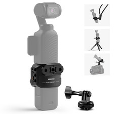 NEEWER Pocket 3 Cage Aluminum Alloy Gimbal Video Rig Cold Shoe 1/4in for DJI