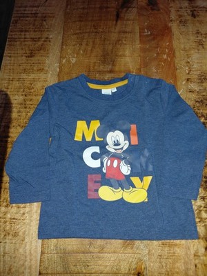 Jungen Langarmshirt, Mickey Mouse, Größe: 86, Marke: Disney Baby