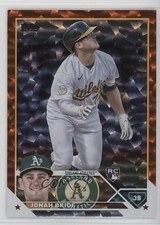 2023 Topps Series 1 Orange Foil 175/299 Jonah Bride #95 0t2