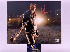 Jeffrey Dean Morgan Signed Negan The Walking Dead 11x14 Photo w/ BECKETT