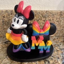 Disney Minnie Mouse Pride Rainbow Collectible Figurine NEW